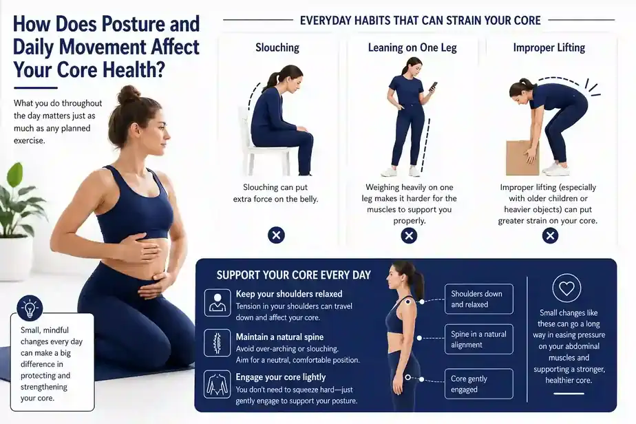 How Does Posture and Daily Movement Affect Your Core Health Shropshire?